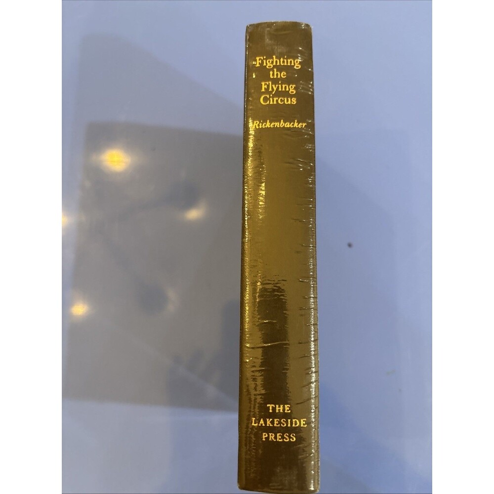 FIGHTING THE FLYING CIRCUS, Eddie Rickenbacker, Lakeside Press  HB Sealed Book
